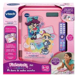 V-Tech 80-581922 Kidisecrets 365 Mi Diario de Audios Secretos - Grabador de Voz, Código Secreto, Pantalla LCD, +5 años V-Tech 80-581922 Kidisecrets 365 Mi Diario de Audios Secretos - Grabador de Voz, Código Secreto, Pantalla LCD, +5 años