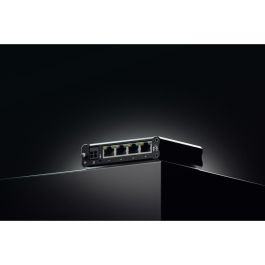 Teltonika TSW304 Switch Industrial 4 Puertos Gigabit Ethernet PoE Montaje Carril DIN/Pared