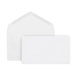 Liderpapel Sobre Blanco 95x162 mm Engomado Caja de 500 Unidades