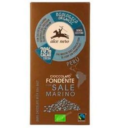 ALCE NERO Chocolate Negro con Sal Marina Bio 70% Cacao | Tableta Ecológica 50g | Sin Leche, con Azúcar de Caña Orgánico Precio: 4.4999999. SKU: B162HKM3XF
