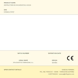 Q-connect KF17970 Destructora de Documentos, Corte en Partículas P-3, 6 Hojas, Destruye Grapas y Tarjetas, Papelera 14L