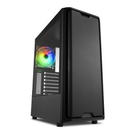 SHARKOON SK3 RGB Midi Tower Negro Caja ATX Compacta con Panel de Cristal Templado y Ventilador LED RGB Precio: 61.58999946. SKU: S5605521