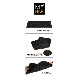 Tapete Escurridor De Vasos 30x15 cm - My Bar (18 Unidades) Tapete Escurridor De Vasos 30x15 cm - My Bar (18 Unidades)