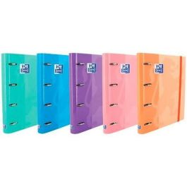 Carpeta de anillas Oxford EUROPEANBINDER Multicolor A4+ (10 Unidades)