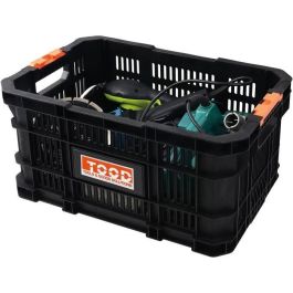 Tood TOO8019053051008 Cesta modular con asas para fácil transporte, dimensiones 53x34x25 cm