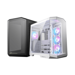 MSI Caja MAG PANO 100R PZ White Midi Tower ATX con 3x120mm ARGB, 2xUSB 3.2, 1xUSB 3.2 Type C, Audio