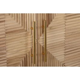 Aparador DKD Home Decor Dorado Marrón claro Madera MDF 100 x 44 x 118 cm Aparador DKD Home Decor Dorado Marrón claro Madera MDF 100 x 44 x 118 cm