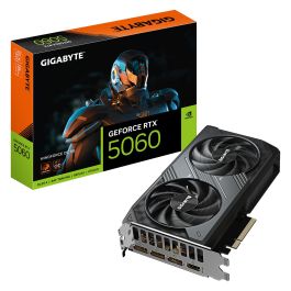 Gigabyte RTX 5060 WINDFORCE OC 8GB GDDR7 Tarjeta Gráfica GV-N5060WF2OC-8GD Precio: 406.49999973. SKU: B1ABEZJ8T7