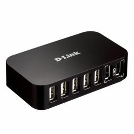 Hub USB 7 Puertos D-Link DUB-H7 Negro Precio: 29.6899999. SKU: S7606715