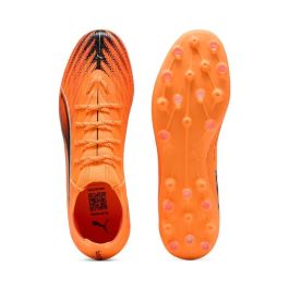 Botas de Fútbol para Adultos Puma Ultra 6 Pro Mg Heat Fire Black Negro 42