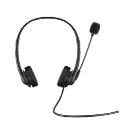 HP 428H5AA - Auriculares Estéreo G2 USB-A con Micrófono, Cancelación Ruido, Control Cable, Negros para PC, Mac y Chromebook.
