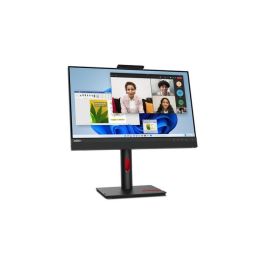 Lenovo Tiny-in-One 24 Gen 5 Monitor 23.8" FHD (1920x1080) IPS 60Hz 4ms HDMI DP LS Negro con Webcam y Altavoces