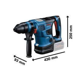 Bosch Professional GBH 18V-34 FC Martillo Perforador Inalámbrico SDS-Plus 18V sin Batería con Maletín Estándar