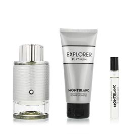 Perfume Mujer Montblanc Explorer Platinum EDP 3 Piezas