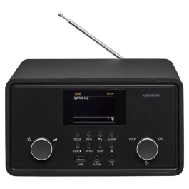 Medion MED4061275197945 Radio por Internet DAB Bluetooth 2 x 10 W RMS Negro Precio: 137.50000044. SKU: B15A9T4TE2