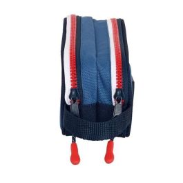 Estuche Escolar BlackFit8 Stamp Azul 21 x 8 x 6 cm Estuche Escolar BlackFit8 Stamp Azul 21 x 8 x 6 cm