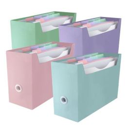 Organizador De Carpetas De Sobremesa Office Box Free Blush A4+ 10 Carpetas Surtido 4 Colores 4 unidades Precio: 87.5000005. SKU: B1DBH8ZGRL