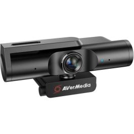 AverMedia Live Streamer CAM 513-4K Cámara web ultra gran angular con inteligencia artificial - Streaming y videoconferencia ideales.