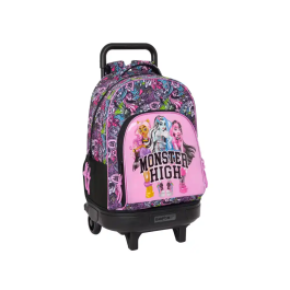 Mochila Escolar Monster High Drama Multicolor 33 x 45 x 22 cm Precio: 37.59000036. SKU: B17M64NDY2