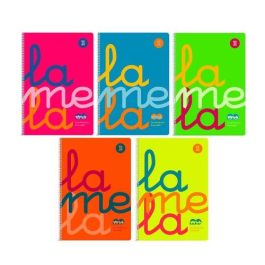 Lamela Bloc Tapa Polipropileno 4º 80H Cuadrovia 3 Mm Surtidos (6 Col.) (Set de 6) Precio: 26.49999946. SKU: S8411399