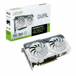 ASUS - Tarjeta gráfica - DUAL-RTX4060TI-O8G-WHITE