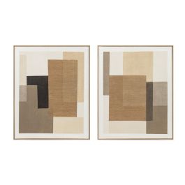 Cuadro Urban DKD Home Decor Beige Marron 4.5 x 101 x 82 cm (2 Unidades) Precio: 160.49999988. SKU: B1GDPLP8TR