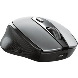 Trust Ratón Inalámbrico Zaya 23809 - Batería Recargable USB-C, Hasta 1600 DPI, Compacto Ambidiestro, 4 Botones, Receptor USB