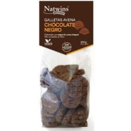 NATWINS Galletas de Avena con Chocolate Negro 200g - Sin Azúcar Añadido, Veganas y Sin Aceite de Palma Precio: 3.4999998. SKU: B17TQQLBM3