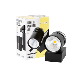 BX3 LIGHT Foco de Carril LED Trifásico 40W 4200K 3600Lm CRI90 UGR<17 50.000H BX3-TR40W-BLACK-W para Retail Premium, Museos, Showrooms Precio: 32.69000009. SKU: B1BFVB9H6J