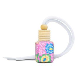 Perfumador Flower Vainilla PER80216 en Botella Cerámica con Diseño Floral 8 ml, Larga Duración hasta 45 días Perfumador Flower Vainilla PER80216 en Botella Cerámica con Diseño Floral 8 ml, Larga Duración hasta 45 días