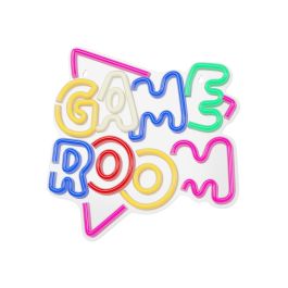 Forever Lámpara Neon Plexi LED Decoración Game Room - Luz Multicolor, Regulador de Intensidad, Alimentación por USB, Incluye Soporte para Pared Precio: 50.49999977. SKU: B1CHS6RX3E