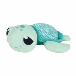 Peluche Tortuga Luminosa Natural Caparazón Ma Petite +/- 25 cm - JEMINI - Recargable con luz, funciona sin pilas.