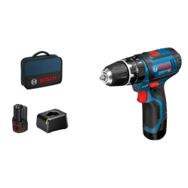 Bosch Professional 06019B690H Taladro Atornillador de Impacto Inalámbrico 12V con 2 Baterías 2.0Ah, Cargador GAL 12V-20 y Bolsa Precio: 179.94999968. SKU: B167K8QK3G