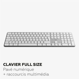 Teclado Mobility Lab KMP2000W Blanco
