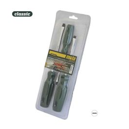 Mota Juego de 3 Destornilladores Plano Acero al Carbono 4x80, 5x100, 6x125 mm (Ref. DJ3P) para Bricolaje y Profesionales Precio: 2.7951. SKU: B12PYCS8CG