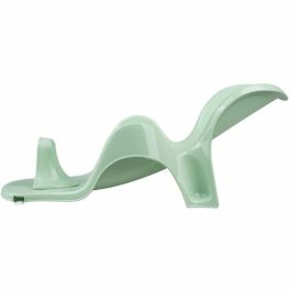 Thermobaby Tumbona de Baño Daphné Verde Celadon - Soporte Ajustable y Seguro para Bebés 0-8 Meses, Permite Baño Manos Libres