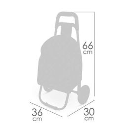 Decuevas Carro de Compra Infantil Rosa Tulipe 66x36x30 cm - Material: Metal, Plástico, Poliéster - Edad +3 años Decuevas Carro de Compra Infantil Rosa Tulipe 66x36x30 cm - Material: Metal, Plástico, Poliéster - Edad +3 años