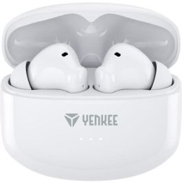 Yenkee YHP 08BT ANC HARMON Auriculares Inalámbricos True Wireless (TWS) Recargables con Cancelación Ruido Activa (ANC)