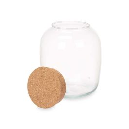 Jarron Abombado Tapon Corcho Giftdecor 19X20CM (4 Unidades) Jarron Abombado Tapon Corcho Giftdecor 19X20CM (4 Unidades)