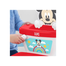 Bright Starts DISNEY BABY - MICKEY - Mini inodoro con reductor de asiento, 2 en 1, MySize, orinal extraíble BRI17552