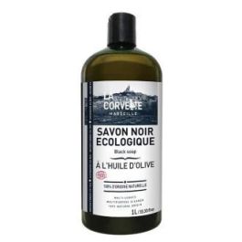 LA CORVETTE Jabón Líquido Negro Oliva 1 L Multiusos Limpiador Desengrasante Quitamanchas Biodegradable Certificado Ecocert Precio: 10.50000006. SKU: B1BMYRFJNR