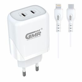 Cargador de Pared Goms 40 W USB-C x 2 Cargador de Pared Goms 40 W USB-C x 2 Precio: 10.89. SKU: B14LN55XJL