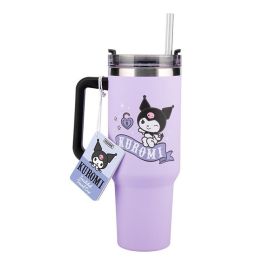 Vaso viaje Kuromi Hello Kitty 1200ml Vaso viaje Kuromi Hello Kitty 1200ml