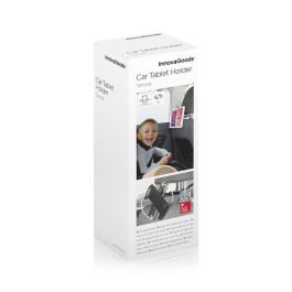 Innovagoods Soporte de tablet para coche V0103620, ajustable 12-20 cm, ABS - silicona, rotación 360°