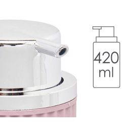 Dispensador de Jabón Rosa Berilo 420 ml - 7x14.5x8.5 cm (32 Unidades) Dispensador de Jabón Rosa Berilo 420 ml - 7x14.5x8.5 cm (32 Unidades)