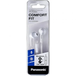 Auriculares con Micrófono Panasonic RP-TCM55E-W Blanco