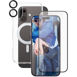 PanzerGlass Protector de Pantalla Cerámico 3 en 1 CARE Feature para iPhone 16 Plus Precio: 94.50000054. SKU: B13DB8JJFN