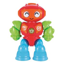 Tachan Robot Mini con Luces y Sonido, Brazos y Piernas Movibles para Bebés +6 Meses