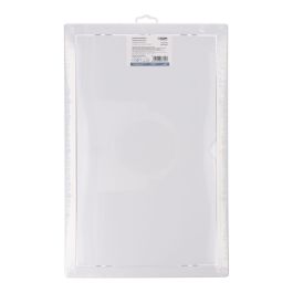 Edm Tapa de registro rectangular empotrable ABS blanca 25x40cm