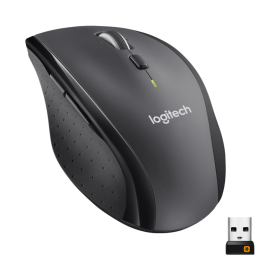 Logitech Marathon M705 Wireless Mouse, RF Wireless, Alkaline, Charcoal Precio: 33.88999944. SKU: S5609731